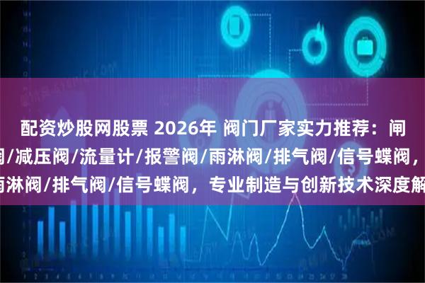 配资炒股网股票 2026年 阀门厂家实力推荐：闸阀/蝶阀/止回阀/泄压阀/减压阀/流量计/报警阀/雨淋阀/排气阀/信号蝶阀，专业制造与创新技术深度解析